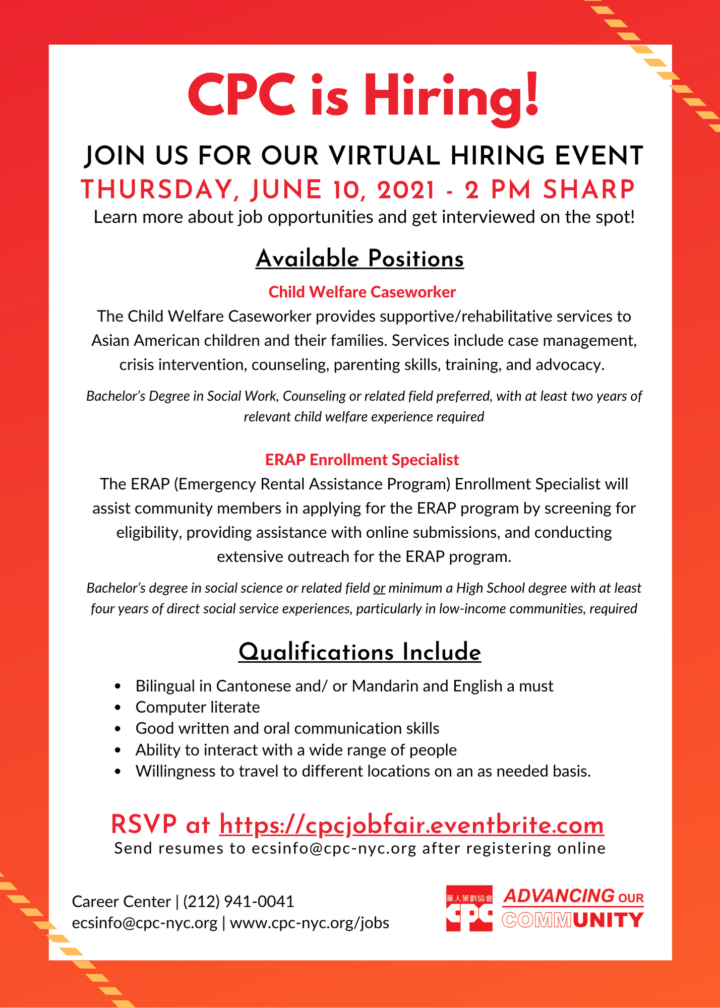 CPC Virtual Hiring Event June 10 at 2 PM 20210610 050000